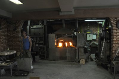 Murano glass factory