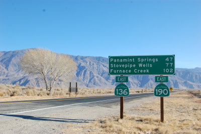 Panamint Springs loop