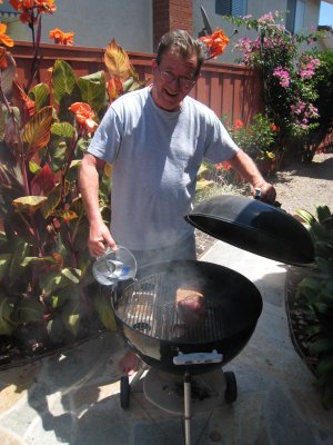 Adding water to Pork Butt BBQ