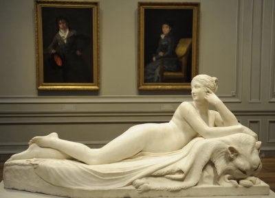 In the National Gallery of Art (West wing).