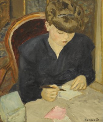 Pierre Bonnard in the East wing, where one can also see some modern art.