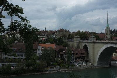 Berne, the bridge next to the bears's pit.