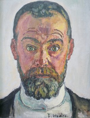 Self portrait of Ferdinand Hodler.