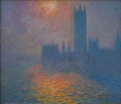 Monet, when he was in London.