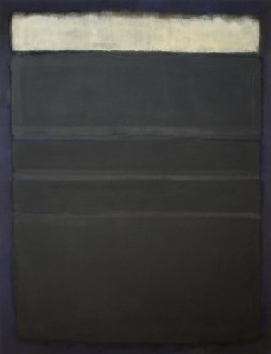 One very black Rothko.