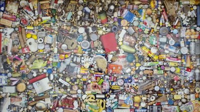 A japanese artist having done a picture of all he had!