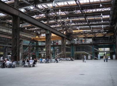 Inside the Technopark.