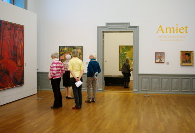 A great exhibition of Cuno Amiet (1868-1961) paintings. 