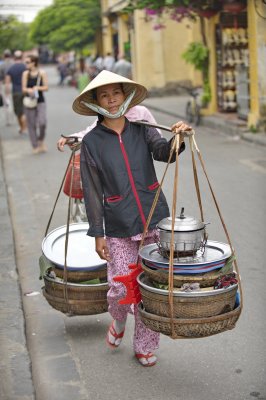 Carrying is not only to show for the tourists, it's a true way of living.