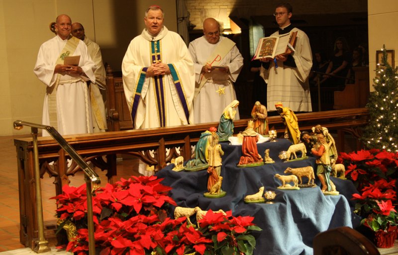 Archbishop Aymond Addresses the Ursuline nuns at Battle of New Orleans Mass