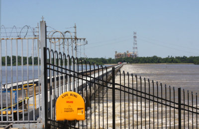 Mississippi  River has reached its Crest here according to USACE