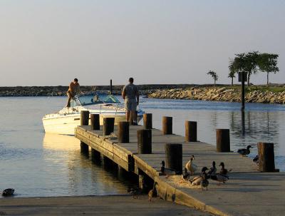 At the Dock