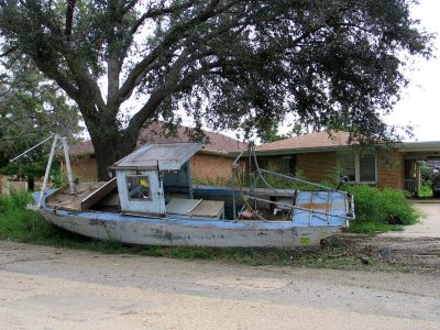 The Fishing Boat on Bellaire Drive-August 6, 2006