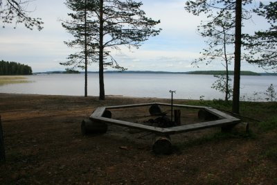 Campfire site at Rykiniemi
