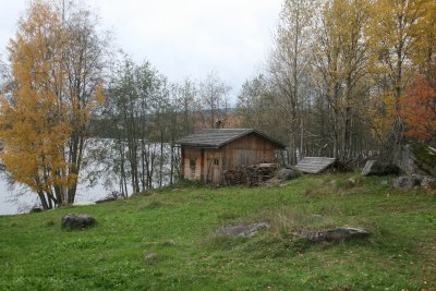 Smoke sauna, Lakkala