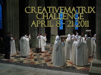 Creative Challenge April 8th through 21st  2011