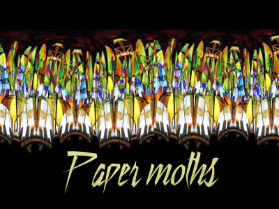 Sages Border Tutorial - Paper Moths