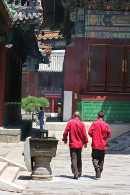 Beijing - Red Monks (Lama Temple)
