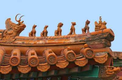 Beijing - Roof Detail (Forbidden City)