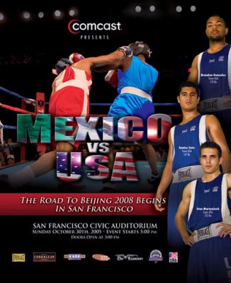 Mexico vs USA The Road to Beijing 2008