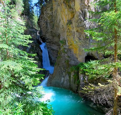 Lower Johnston Canyon Falls, Banff National Park