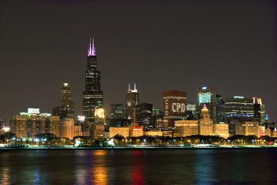 Chicago Skyline from Adler Planetarium