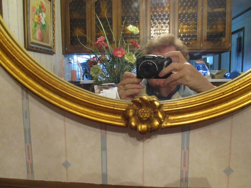 through glass