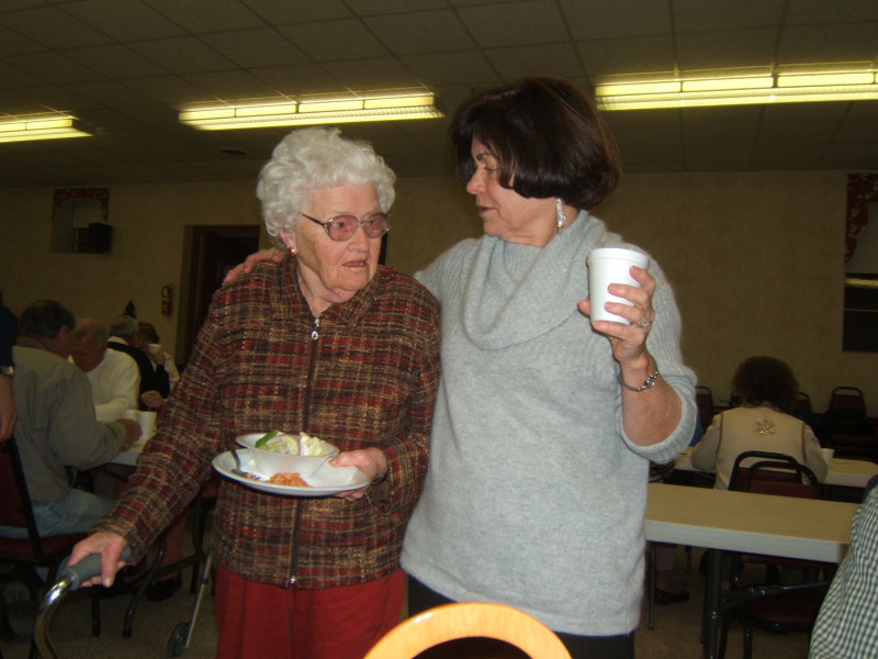 Carol Burke and sweet  wonderful Francis Smith