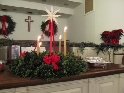 Advent Wreath - Moravian Star