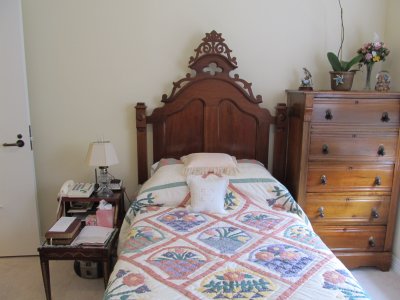 Almarie's beautiful old bed