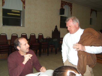 Rev. Tim sharing Labrador experience