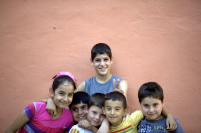 kids in Eyup, istanbul