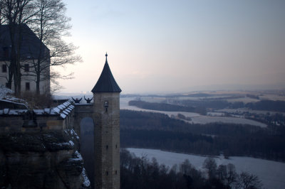 Near George's castle, Festung Konigstein