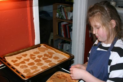 Mikaela baking