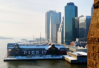 Pier 17 from the Brooklyn Bridge