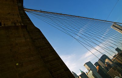 On the Brooklyn Bridge