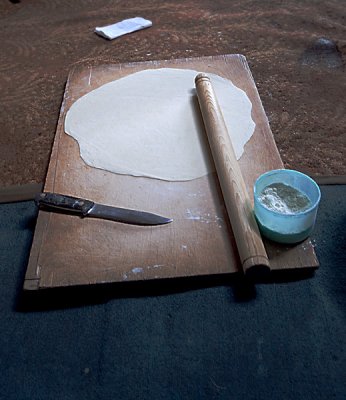 Preparing to Make Fried Dough