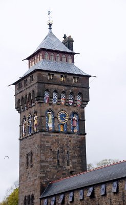 Cardiff Castle: The Clock Tower