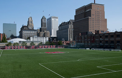 The Rutgers Newark Soccer Field