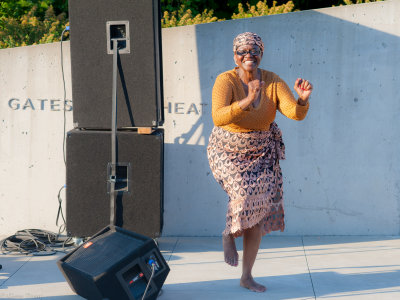 Yaw Amponsah and group @ Olympic Sculpture Park