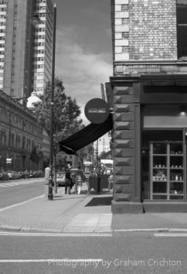 A Belfast Street Corner by Graham Crichton