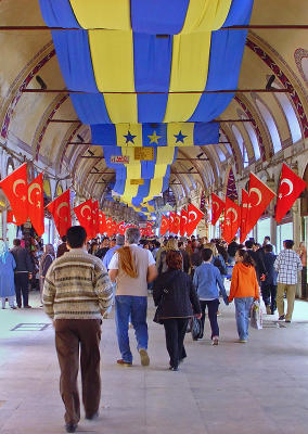 The Covered Bazaar in Color