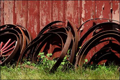 Wagon Wheels*  by Cynthiana Kenison