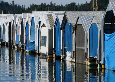 Boathouses  by DebbyD