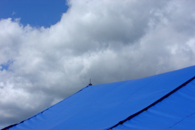 Sky-Blue Tent