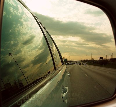 Rear view mirrorby Tajinder