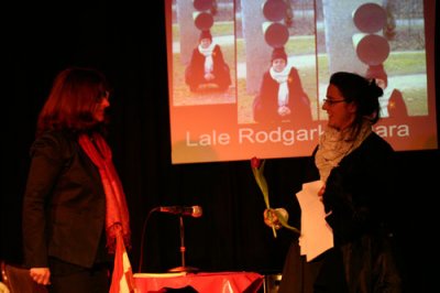 v.l. Christine Werner, Lale Rodgarkia-Dara