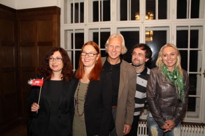 v. l. Christine Werner, Elisabeth Vera Rathenbck, Walter Baco, Peter Bosch, Eva Kaiser