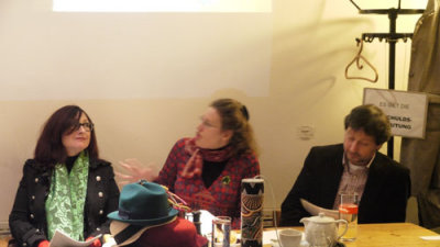 v. l. Christine Werner, Veronika-Schmidt-Levar.