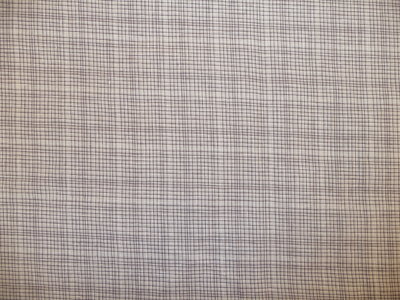 My fabric, a linen-cotton blend